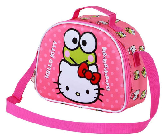 Sanrio Bolsa Portamerienda 3D Hello Kitty Funny Pink