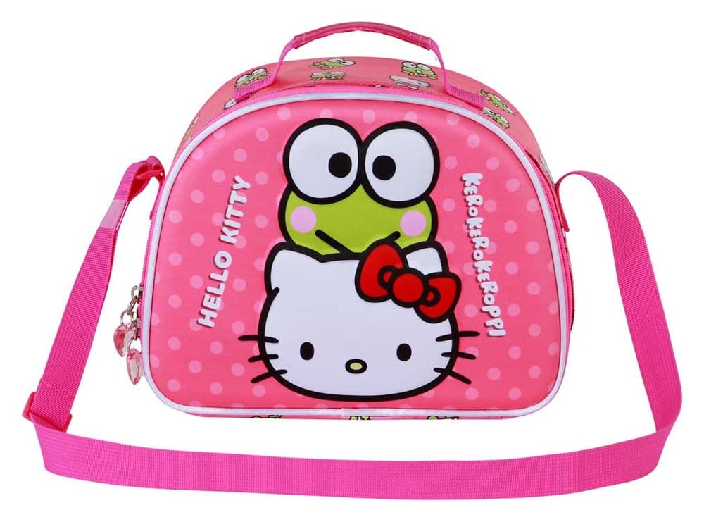 Sanrio Bolsa Portamerienda 3D Hello Kitty Funny Pink