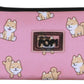 Oh My Pop! Triple Estuche para lápices Shiba Pink