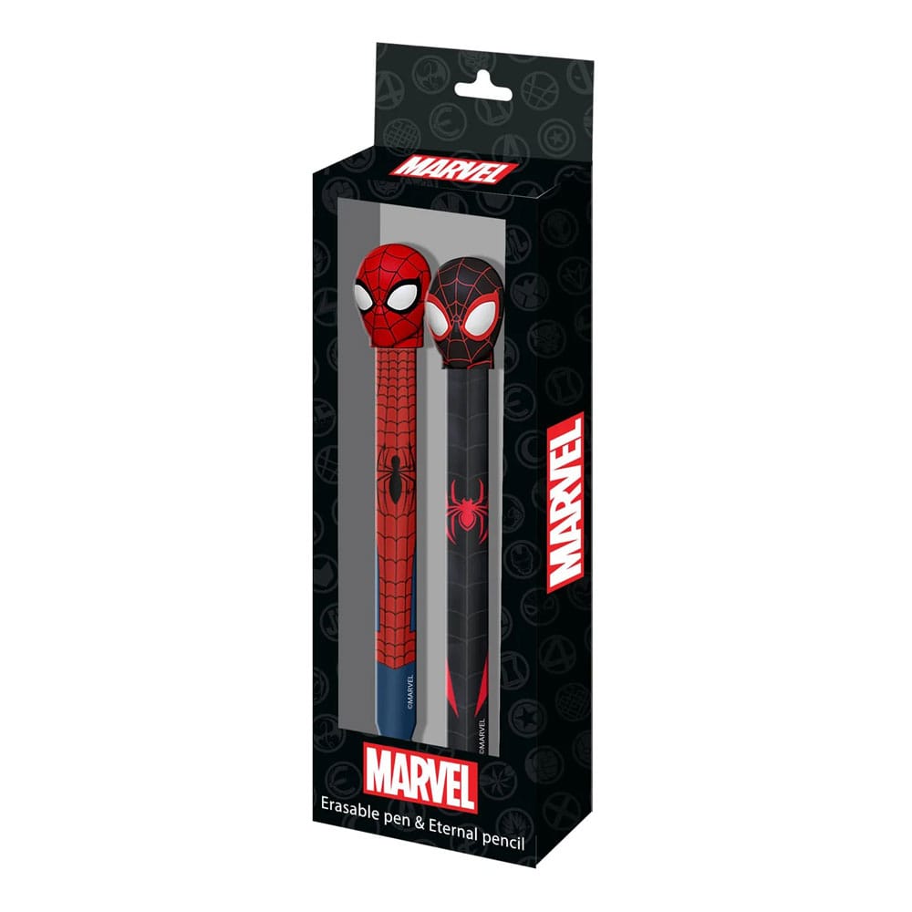 Spider-Man pack de 2 Set de Escritura