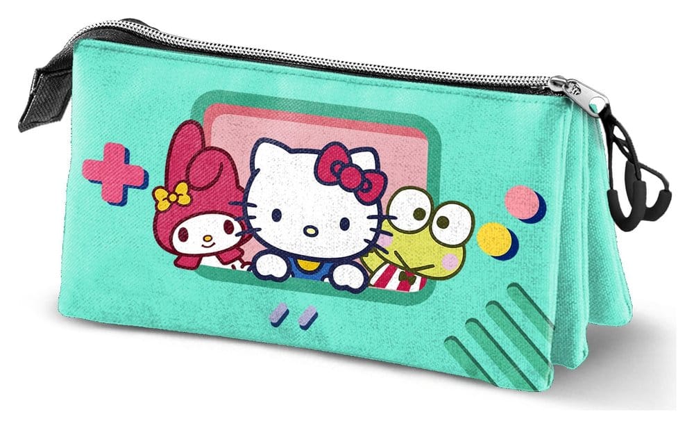 Sanrio Estuche triple Hello Kitty Videogame
