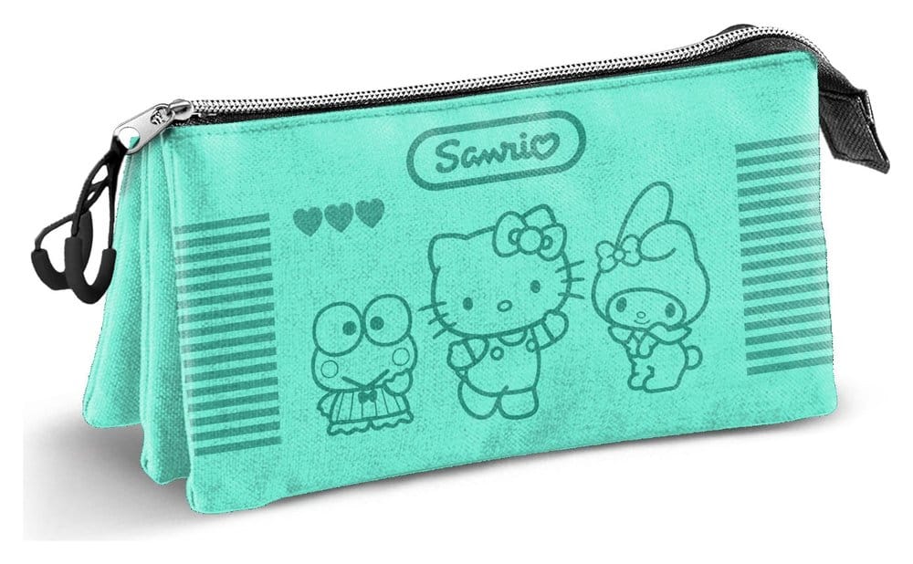 Sanrio Estuche triple Hello Kitty Videogame