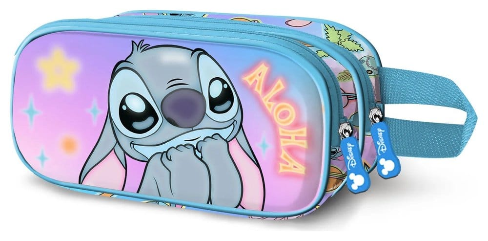 Lilo & Stitch Estuche doble 3D Mischievous