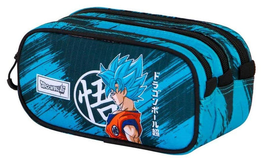 Dragon Ball FAN Estuche con truco 2.2 Saiyajin Blue