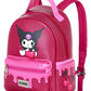 Sanrio Small Heady Mochila Kuromi Cherry