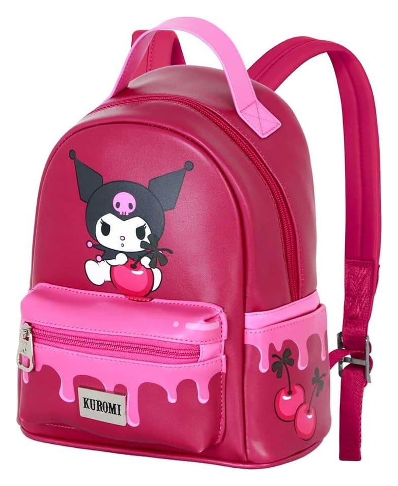 Sanrio Small Heady Mochila Kuromi Cherry