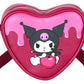 Sanrio Casual Heart Bolso de hombro Kuromi Cherry
