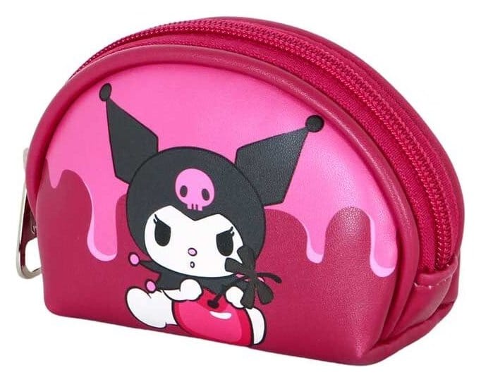 Sanrio Casual Oval Monedero Kuromi Cherry