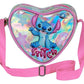 Lilo & Stitch Casual Heart Bolso de hombro Cosmic