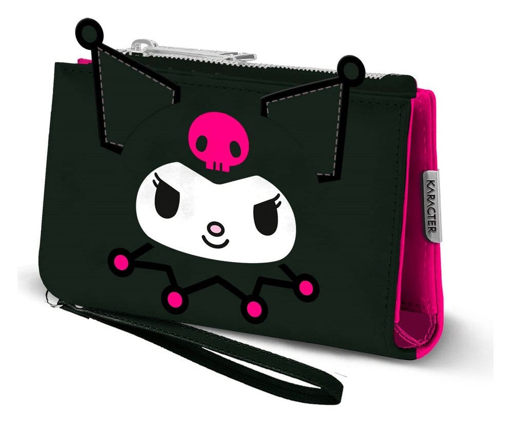 Sanrio Slim Cartera Kuromi Face