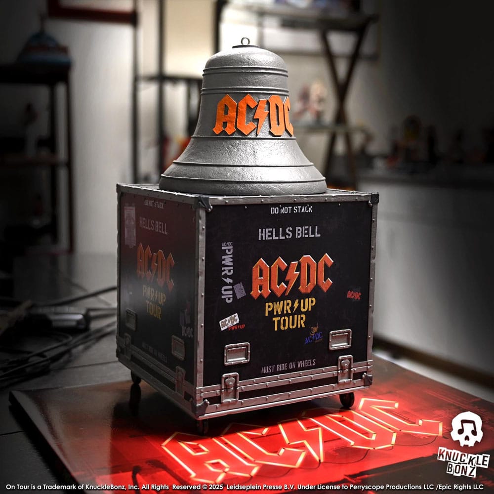 AC/DC Estatua Rock Ikonz On Tour PWR UP Tour Hells Bell - Z POP Toys