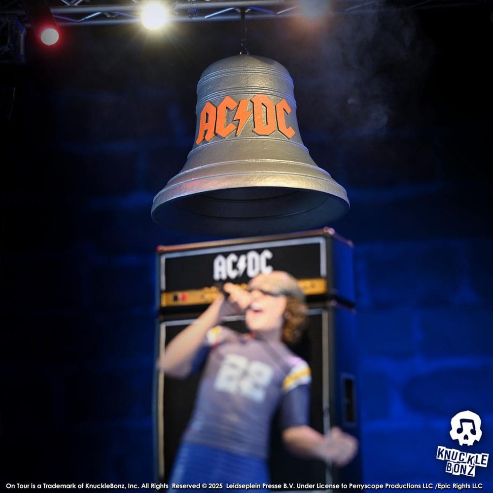 AC/DC Estatua Rock Ikonz On Tour PWR UP Tour Hells Bell - Z POP Toys