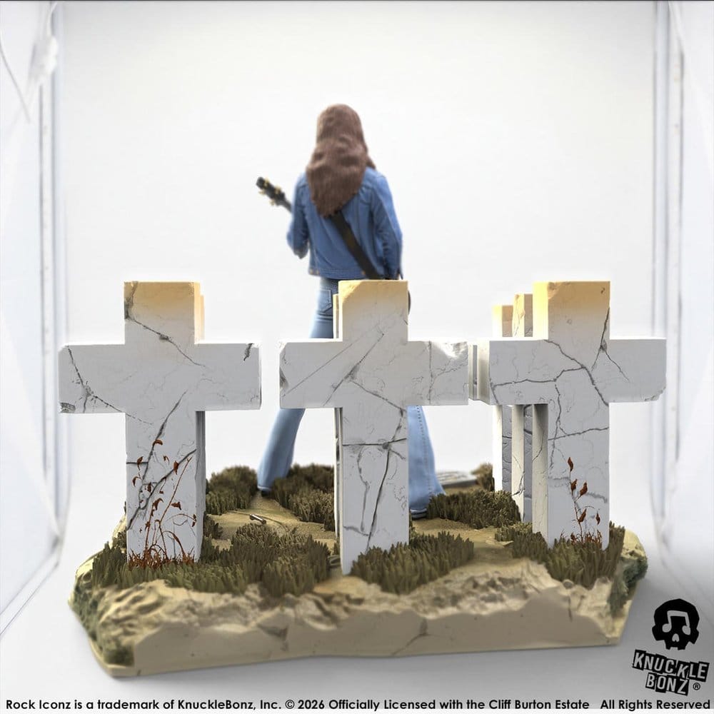 Metallica Rock Iconz Figura Cliff Burton III 21 cm