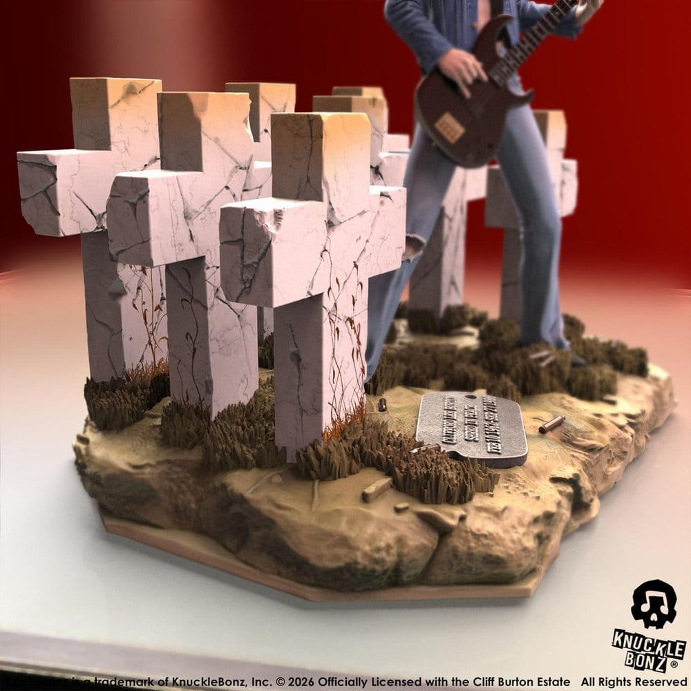 Metallica Rock Iconz Figura Cliff Burton III 21 cm
