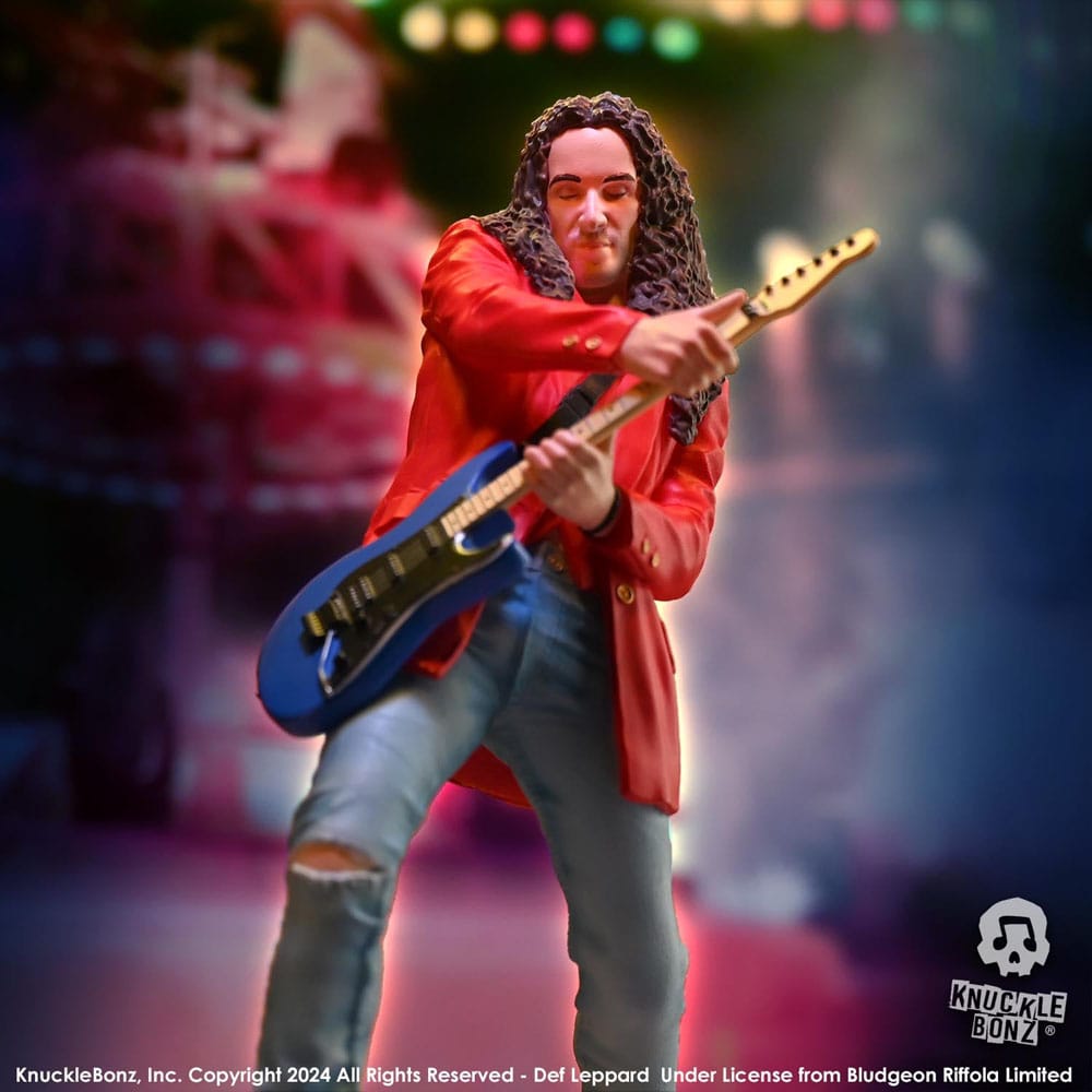 Def Leppard Estatua Rock Iconz Vivian Campbell 24 cm