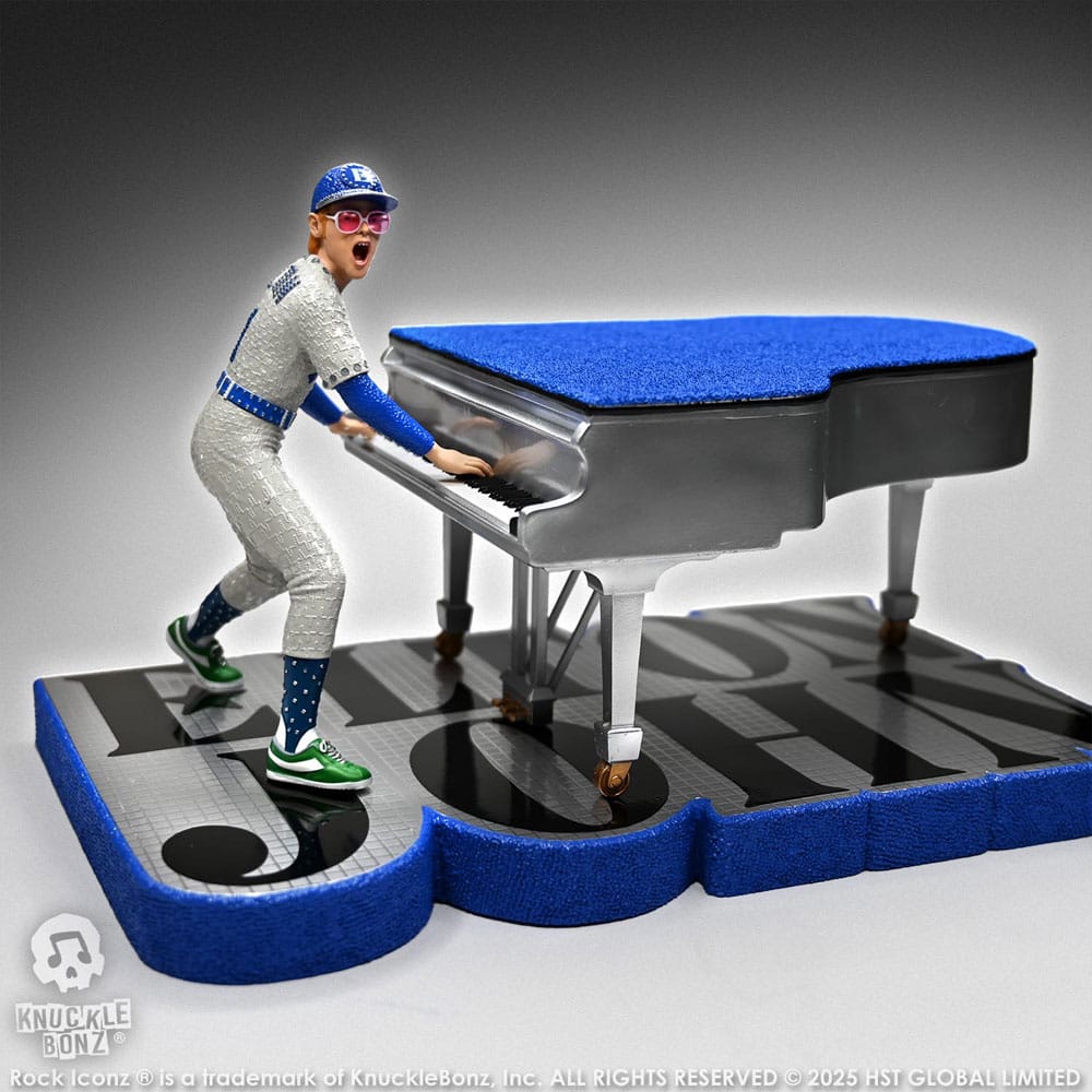 Elton John Estatua Rock Iconz 19 cm - Z POP Toys