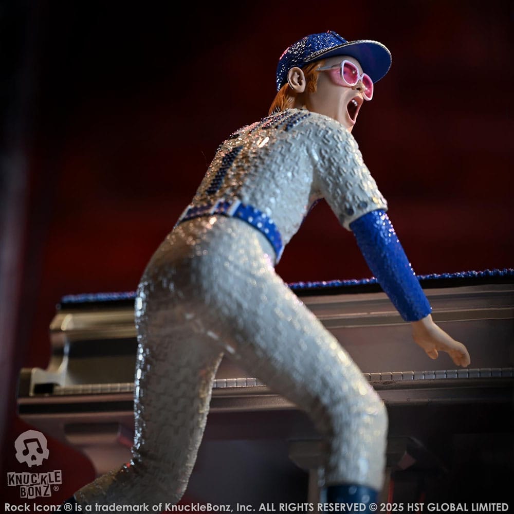 Elton John Estatua Rock Iconz 19 cm - Z POP Toys