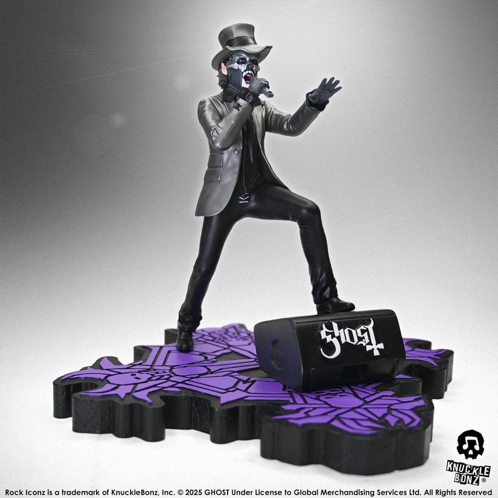 Ghost Estatua Rock Iconz Papa V Perpetua Top Hat 22 cm - Z POP Toys