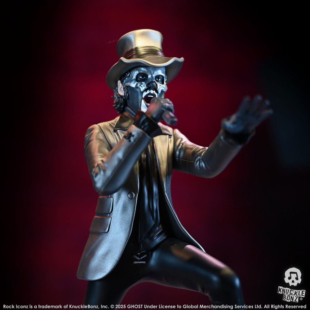 Ghost Estatua Rock Iconz Papa V Perpetua Top Hat 22 cm - Z POP Toys