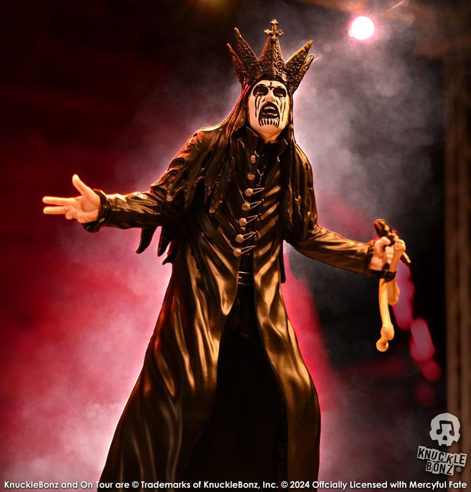 Mercyful Fate Estatua Rock Iconz King Diamond III (Black Version) 22 cm - Z POP Toys