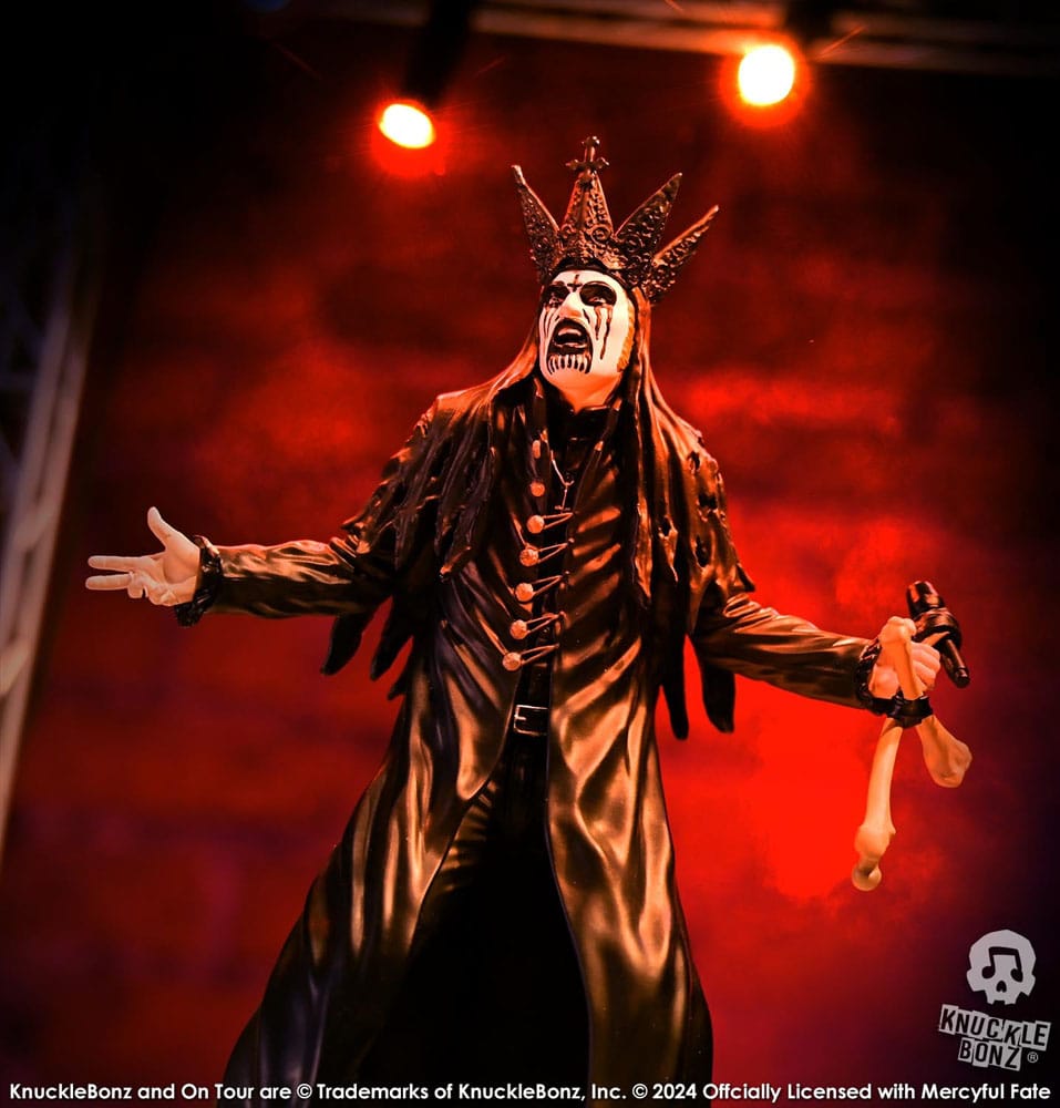 Mercyful Fate Estatua Rock Iconz King Diamond III (Black Version) 22 cm - Z POP Toys