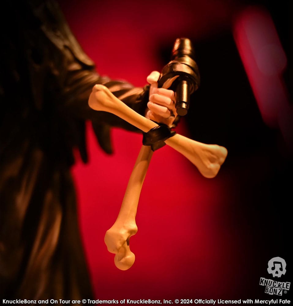 Mercyful Fate Estatua Rock Iconz King Diamond III (Black Version) 22 cm - Z POP Toys
