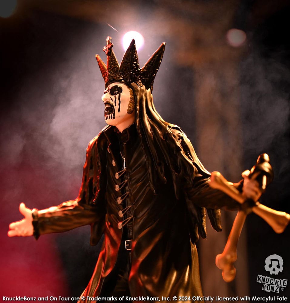 Mercyful Fate Estatua Rock Iconz King Diamond III (Black Version) 22 cm - Z POP Toys