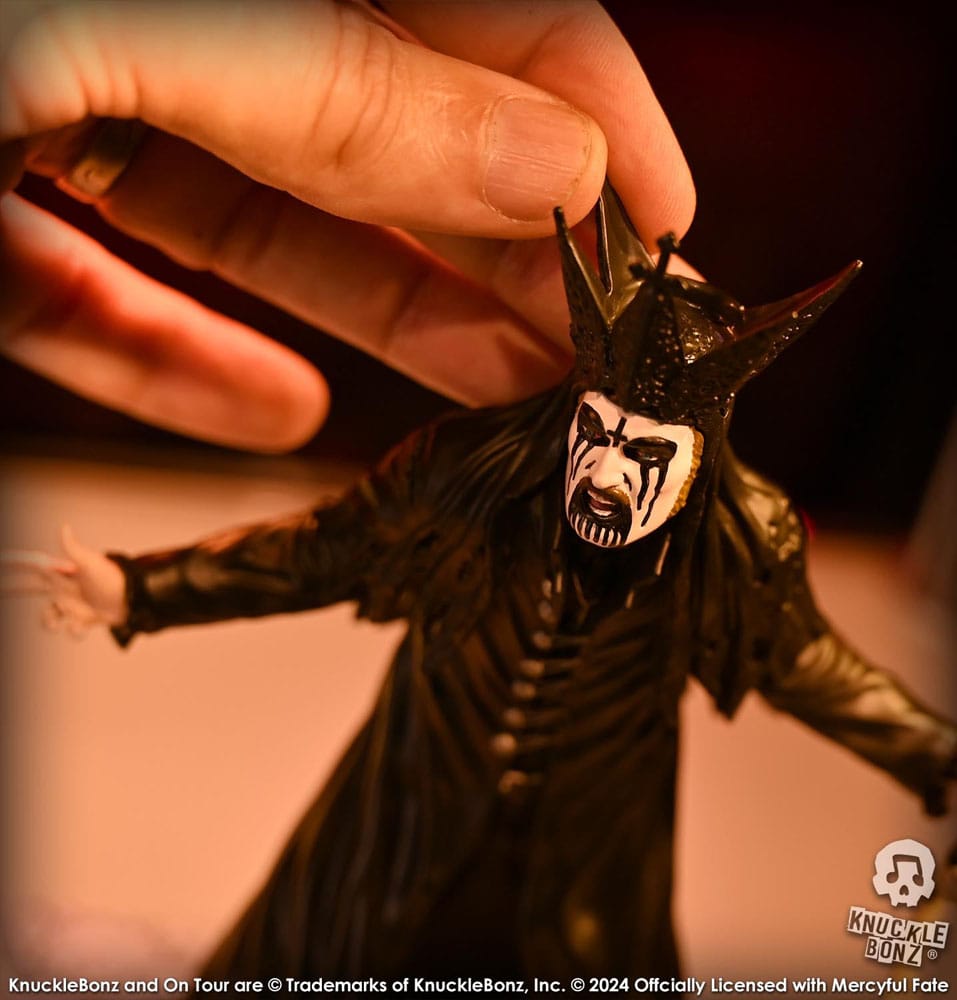 Mercyful Fate Estatua Rock Iconz King Diamond III (Black Version) 22 cm - Z POP Toys