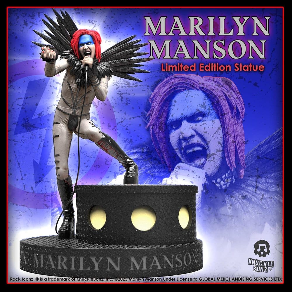 r*o様 Marilyn Manson action figure（限定カラー） Marilyn Manson Rock Iconz Estatuilla Marilyn Manson II 24 cm