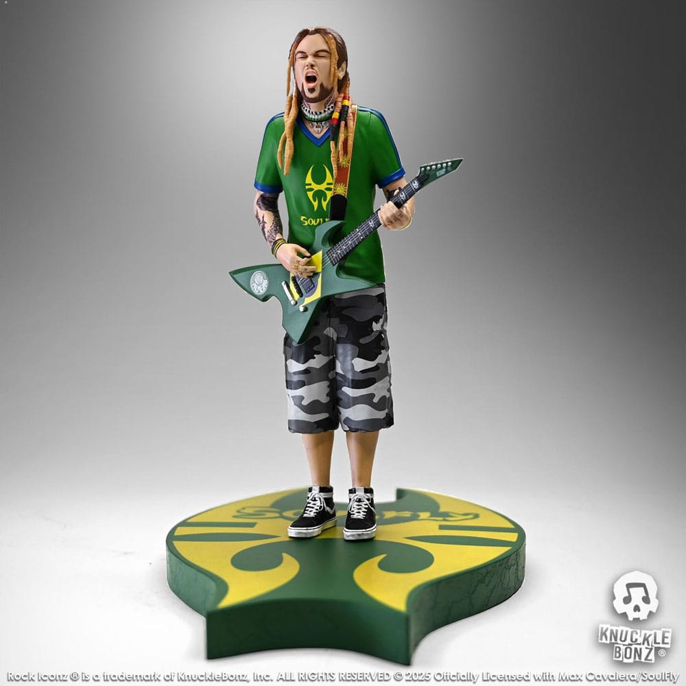 Soulfly Estatua Rock Iconz Max Cavalera 22 cm - Z POP Toys