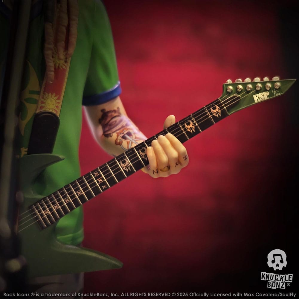 Soulfly Estatua Rock Iconz Max Cavalera 22 cm - Z POP Toys