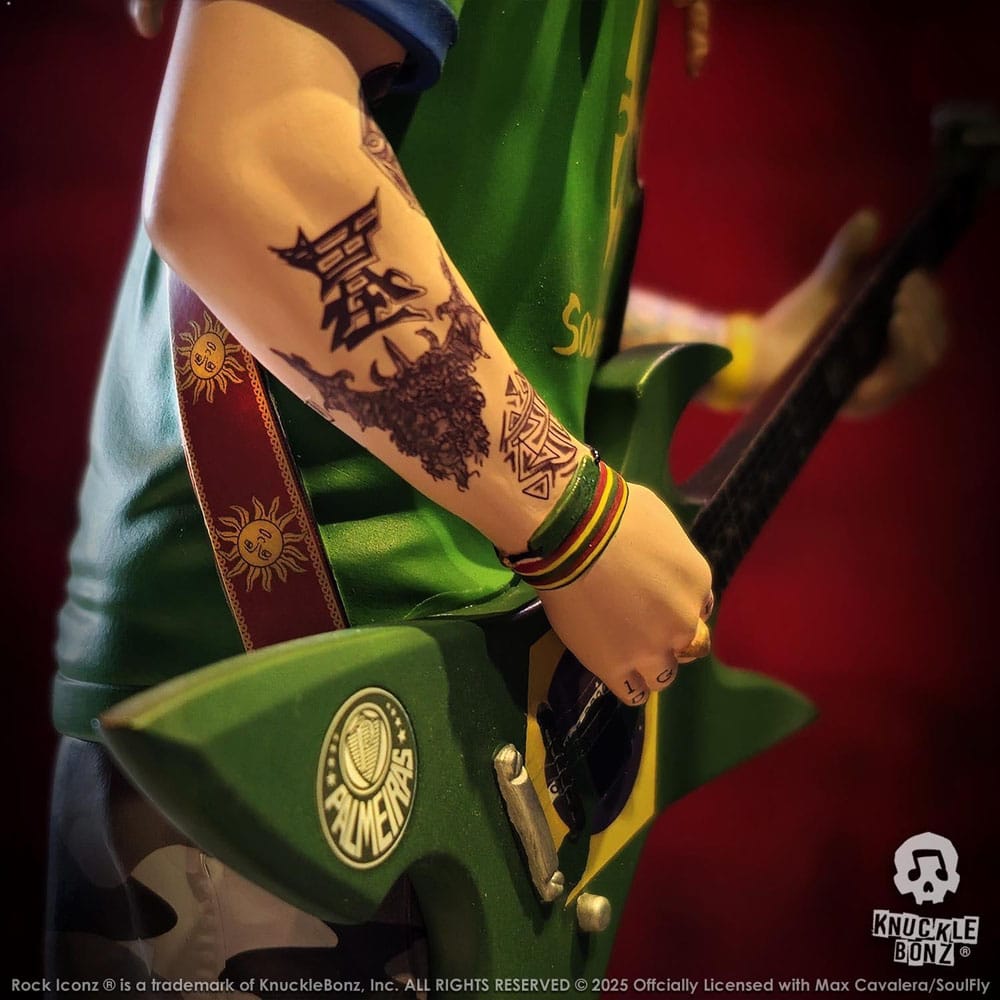 Soulfly Estatua Rock Iconz Max Cavalera 22 cm - Z POP Toys