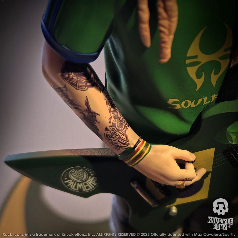 Soulfly Estatua Rock Iconz Max Cavalera 22 cm - Z POP Toys