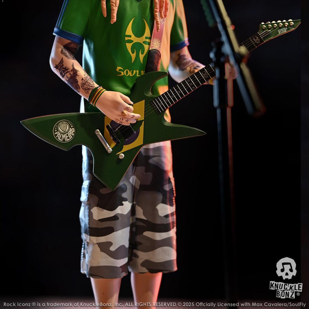 Soulfly Estatua Rock Iconz Max Cavalera 22 cm - Z POP Toys