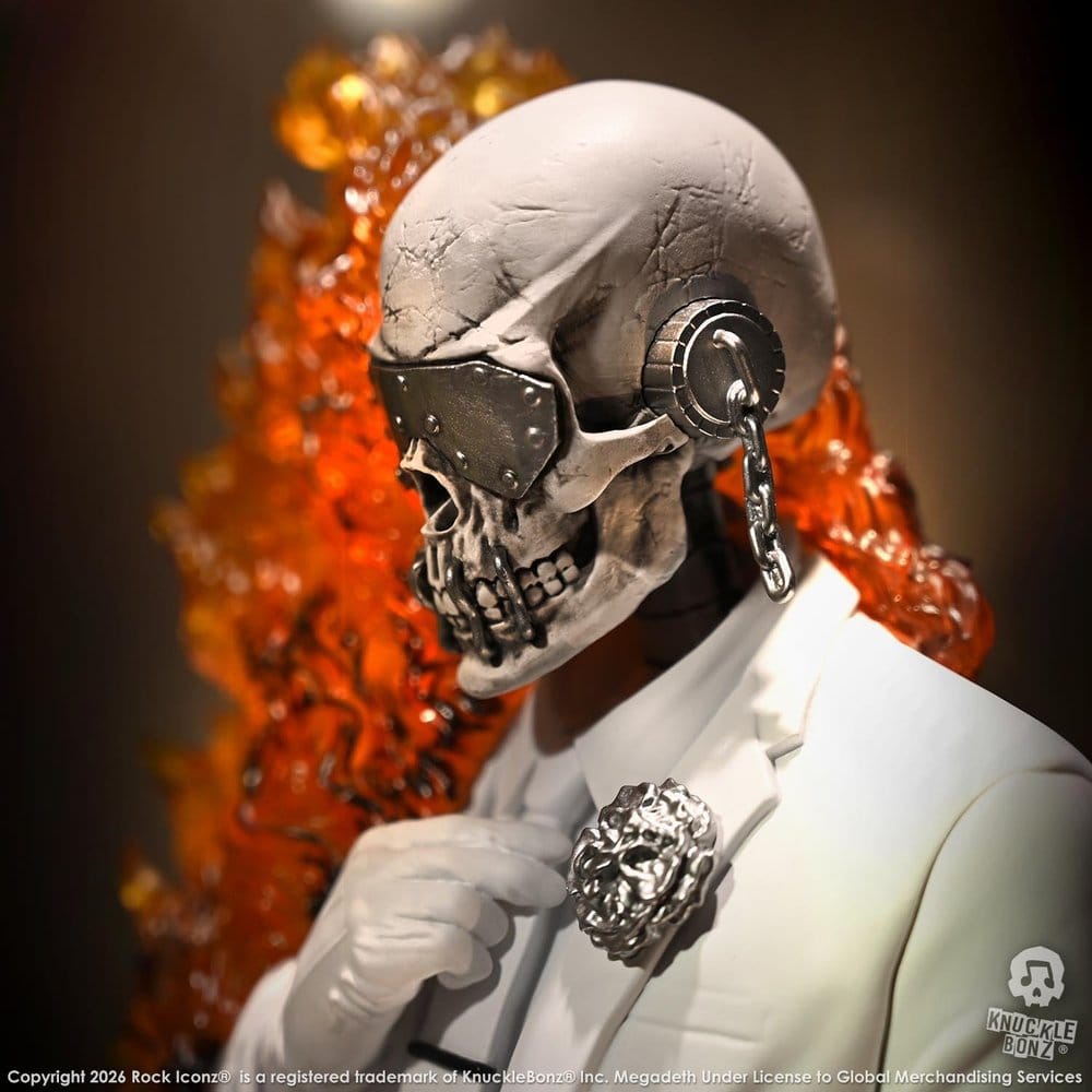 Megadeth 3D Vinyl Estatua Final Studio Album 15 cm