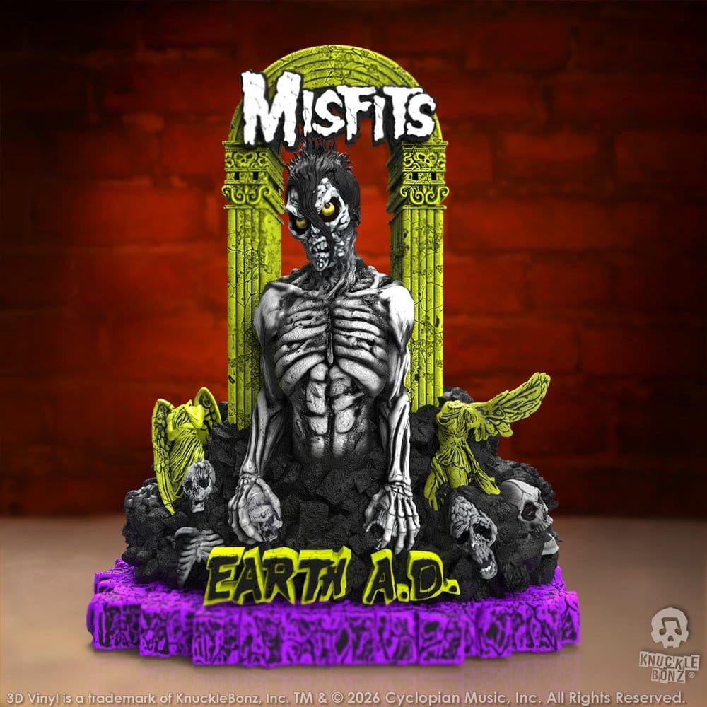 Misfits 3D Vinyl Figura Earth A.D. Death Comes Ripping