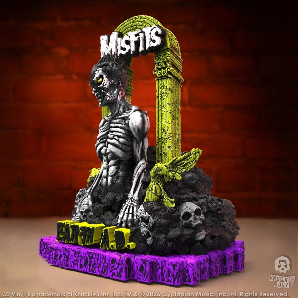 Misfits 3D Vinyl Figura Earth A.D. Death Comes Ripping