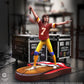Rolling Stones Estatua Rock Iconz Mick Jagger US Tour 1981 (Burgundy Jersey) 22 cm - Z POP Toys