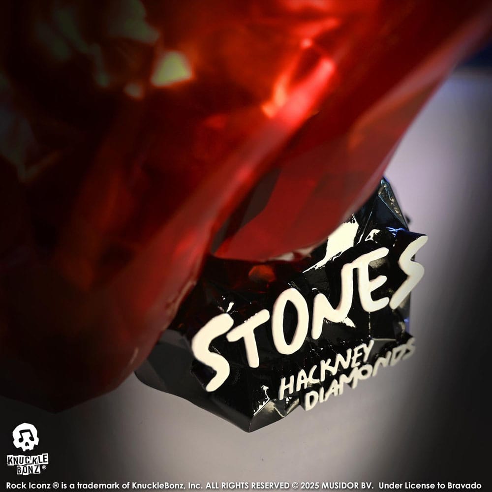 Rolling Stones Estatua 3D Vinyl Licks (Hackney Diamonds Version) 22 cm - Z POP Toys