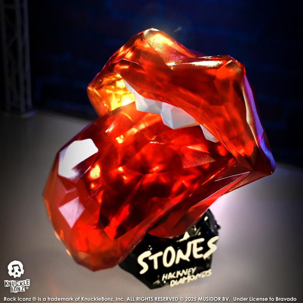Rolling Stones Estatua 3D Vinyl Licks (Hackney Diamonds Version) 22 cm - Z POP Toys