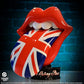 Rolling Stones Estatua 3D Vinyl Licks (UK Version) 22 cm - Z POP Toys