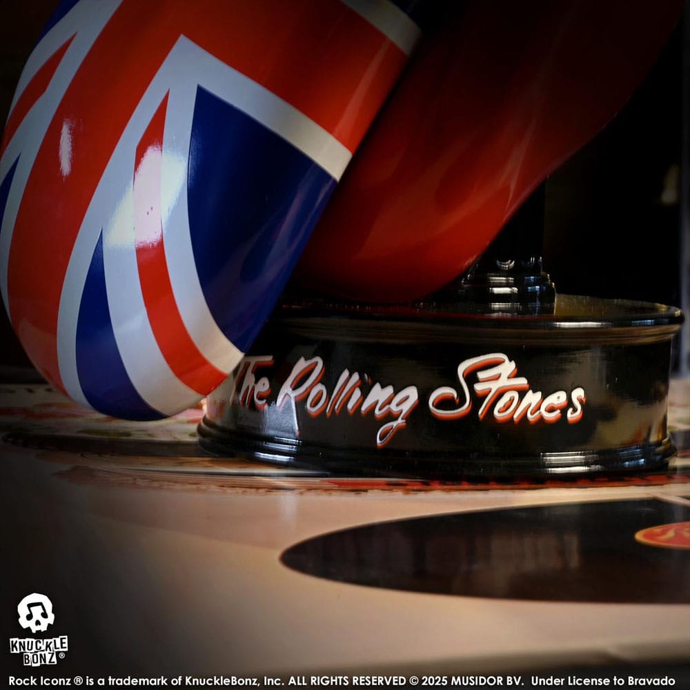 Rolling Stones Estatua 3D Vinyl Licks (UK Version) 22 cm - Z POP Toys