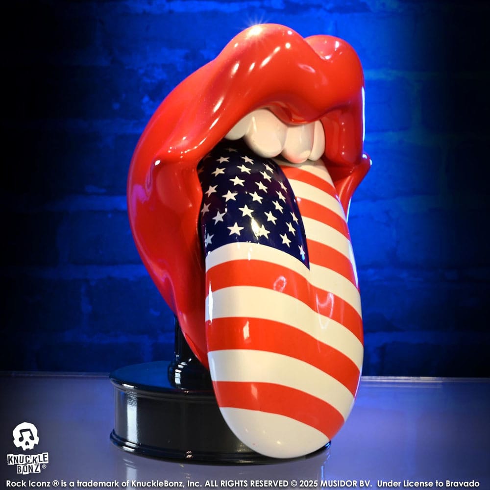 Rolling Stones Estatua 3D Vinyl Licks (US Version) 22 cm - Z POP Toys