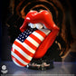 Rolling Stones Estatua 3D Vinyl Licks (US Version) 22 cm - Z POP Toys
