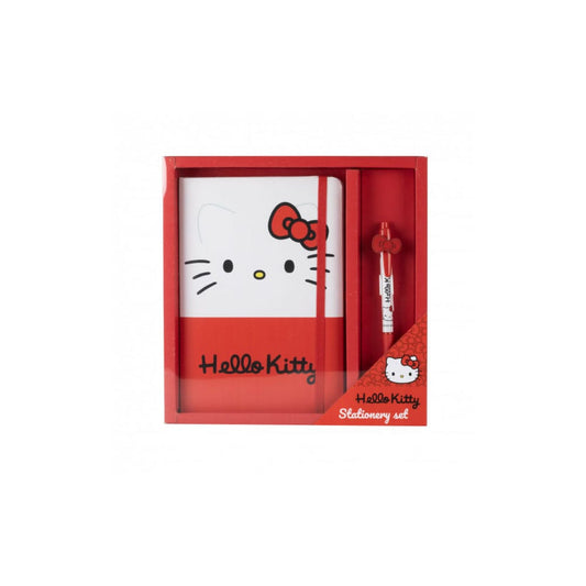 Sanrio Libreta con bolígrafo Set de regalo Hello Kitty