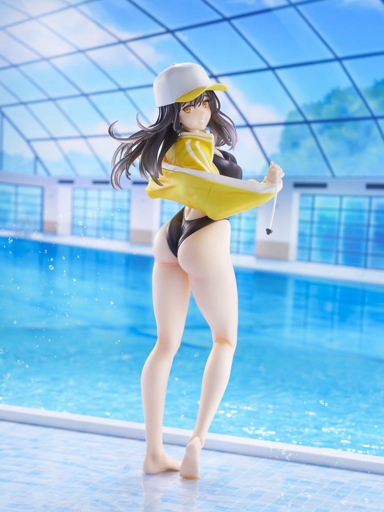 KoiKoi Sakura Figura PVC 1/6 Kyou kara Suieibu Komon no Tama-chan Sensei 27 cm