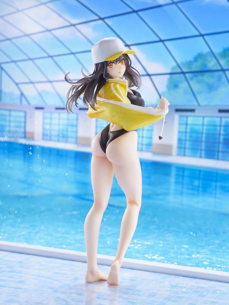 KoiKoi Sakura Figura PVC 1/6 Kyou kara Suieibu Komon no Tama-chan Sensei 27 cm