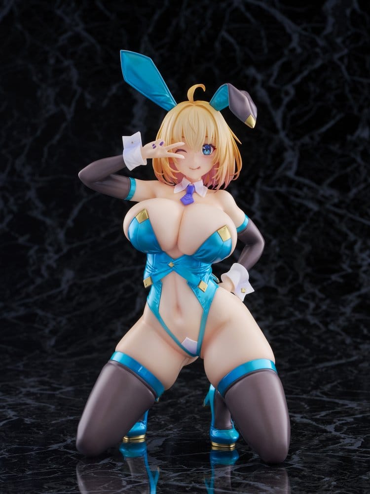 Original Character Figura PVC 1/6 KoiKoi -Sakura- Sophia F. Shirring Blue Bunny Ver. 20 cm