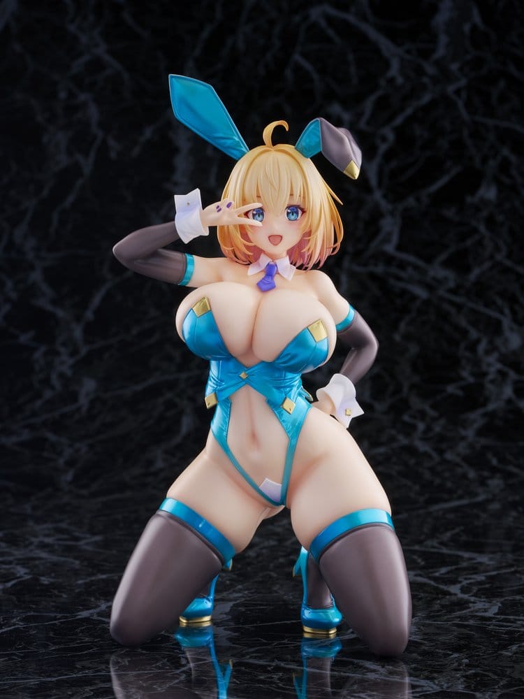 Original Character Figura PVC 1/6 KoiKoi -Sakura- Sophia F. Shirring Blue Bunny Ver. 20 cm