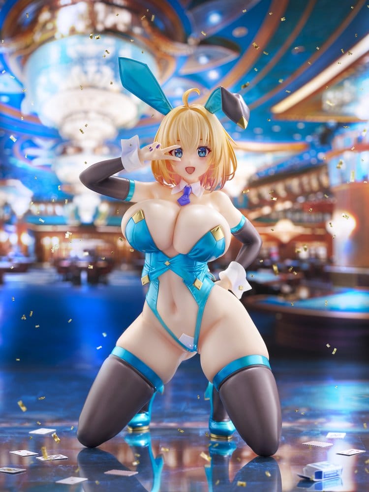 Original Character Figura PVC 1/6 KoiKoi -Sakura- Sophia F. Shirring Blue Bunny Ver. 20 cm